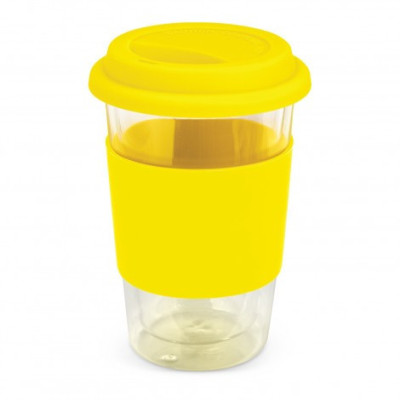 Aztec Double Wall Glass Cup - 350ml