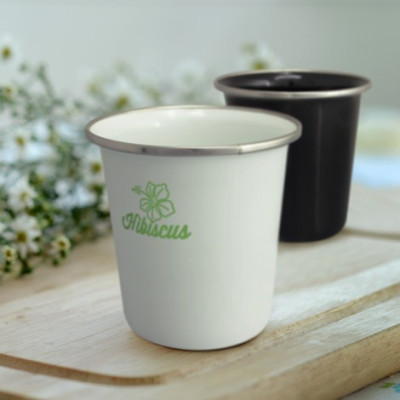 branded Bendigo Enamel Tumbler - 230ml, from our range of promotional Stadium Cups & Tumblers