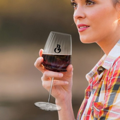 Luigi Bormioli Optica Chardonnay Glass -550ml