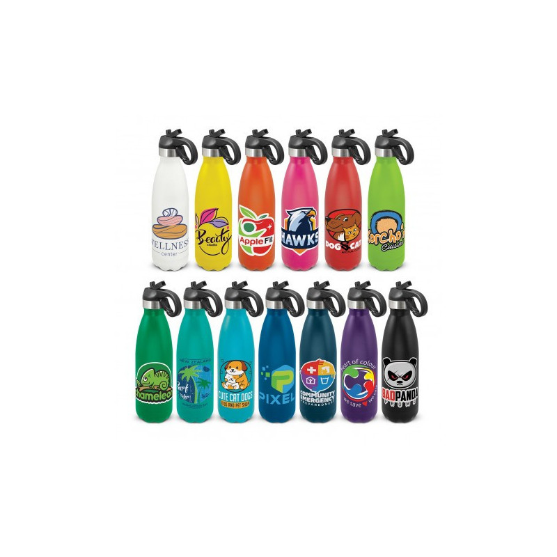 Mirage Powder Coated Vacuum Bottle - Flip Lid - 500ml