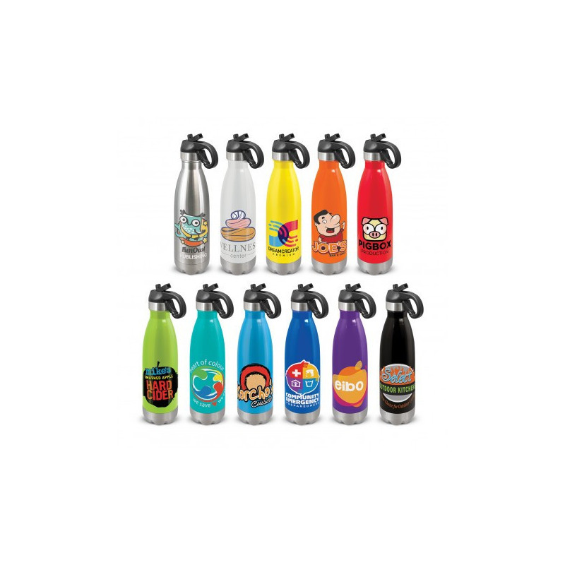 Mirage Steel Bottle - Flip Lid - 700ml