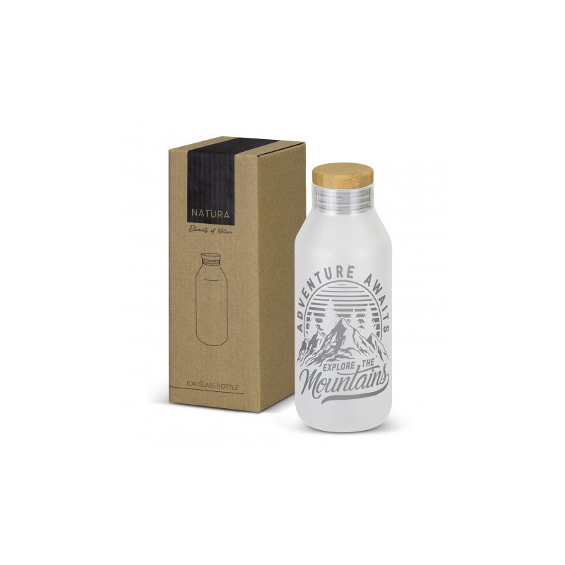Natura Ida Glass Bottle 600ml