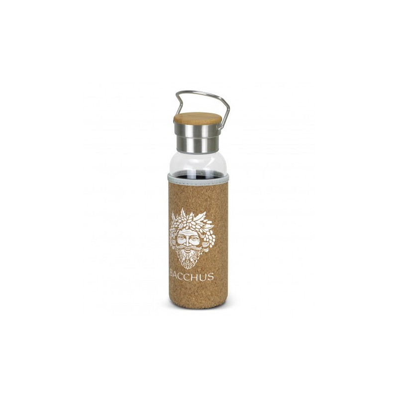 Nomad Glass Bottle with Cork Sleeve - 600ml