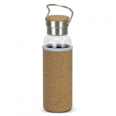 Nomad Glass Bottle with Cork Sleeve - 600ml