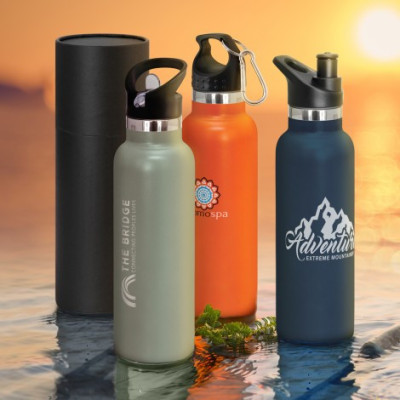 Nomad Vacuum Bottle - Powder Coated - 650ml